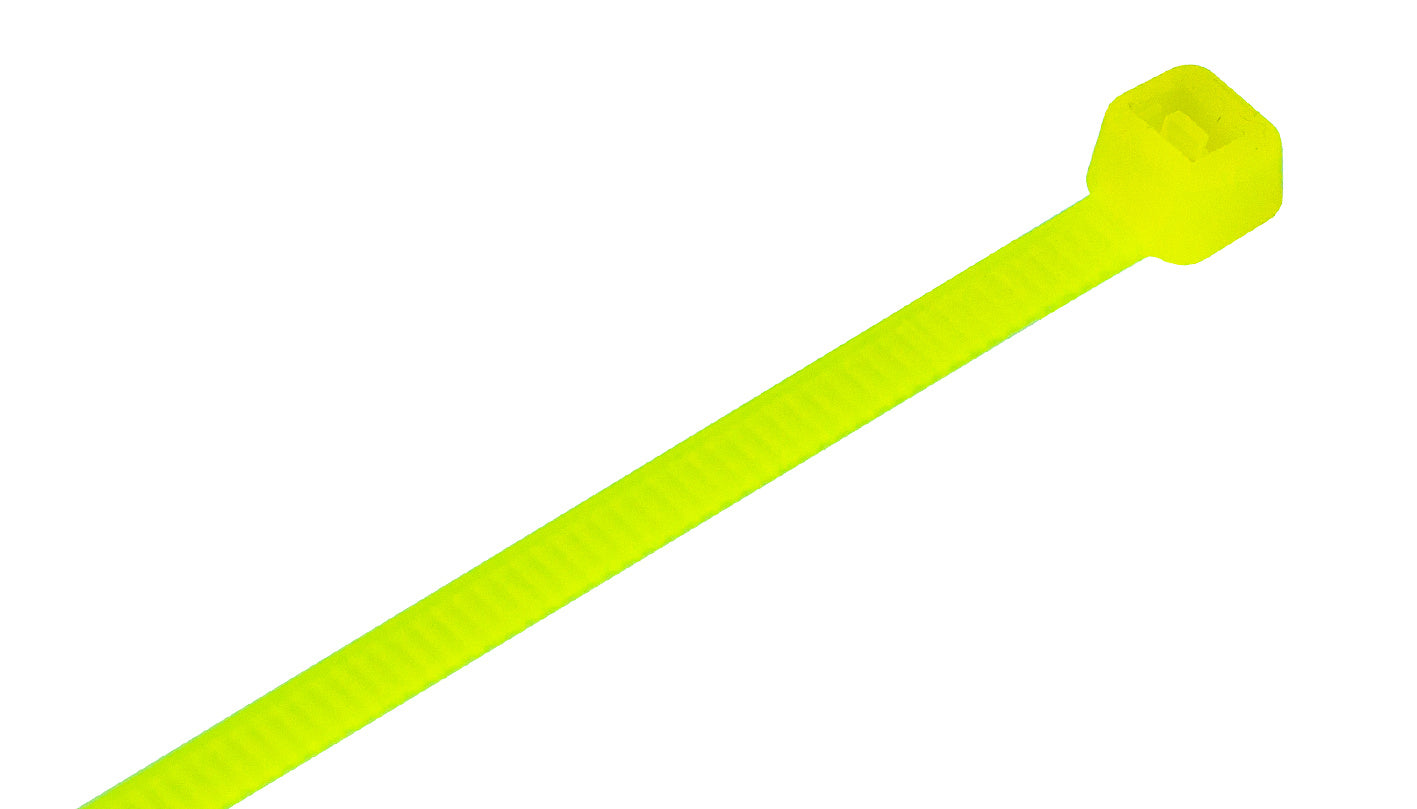 Miniature Nylon Cable Ties 2.5mm - Fluorescent