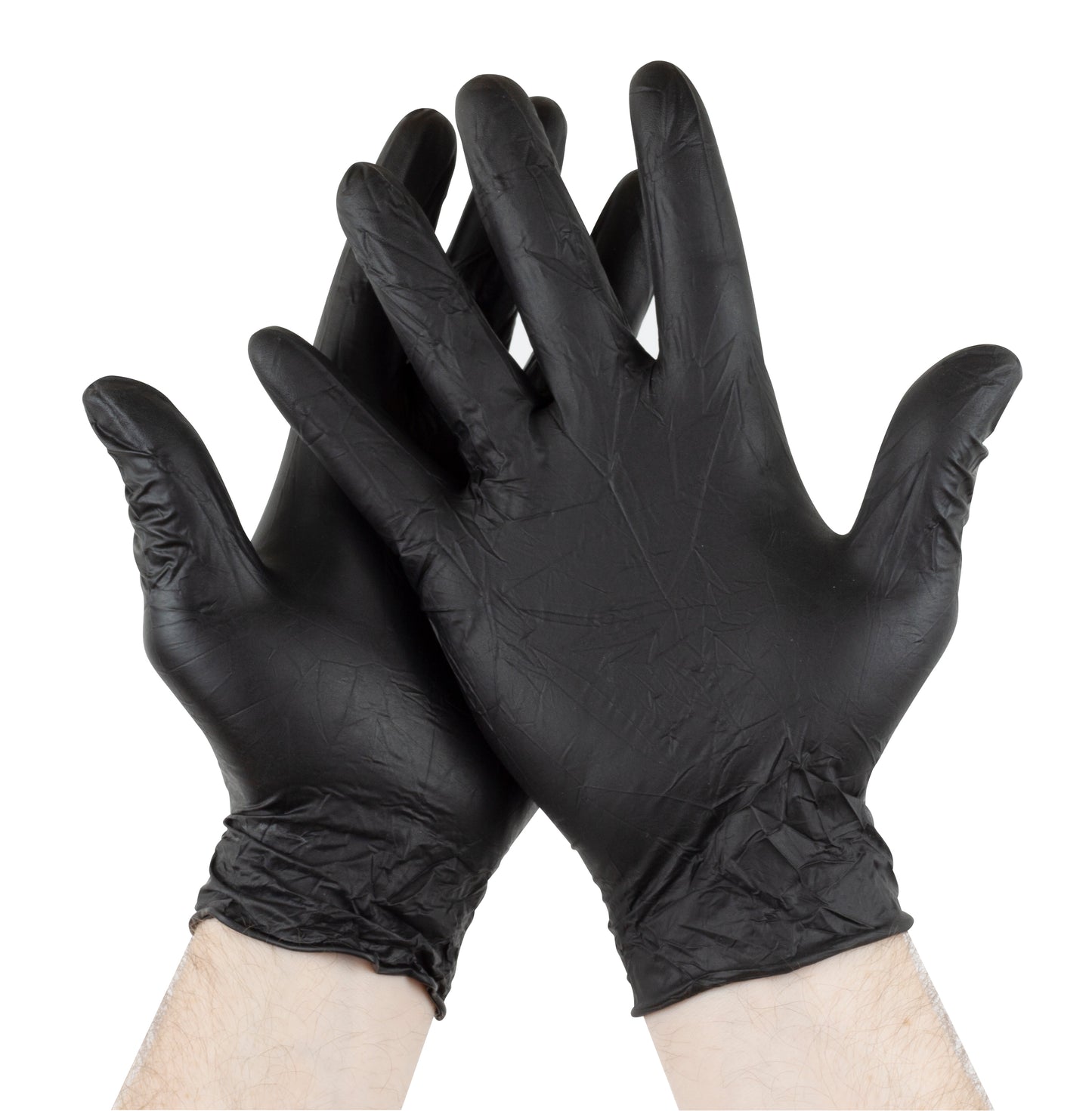 Powder Free Black Nitrile Gloves