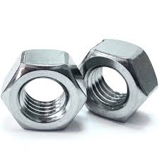 Steel Hexagonal Nuts - BZP