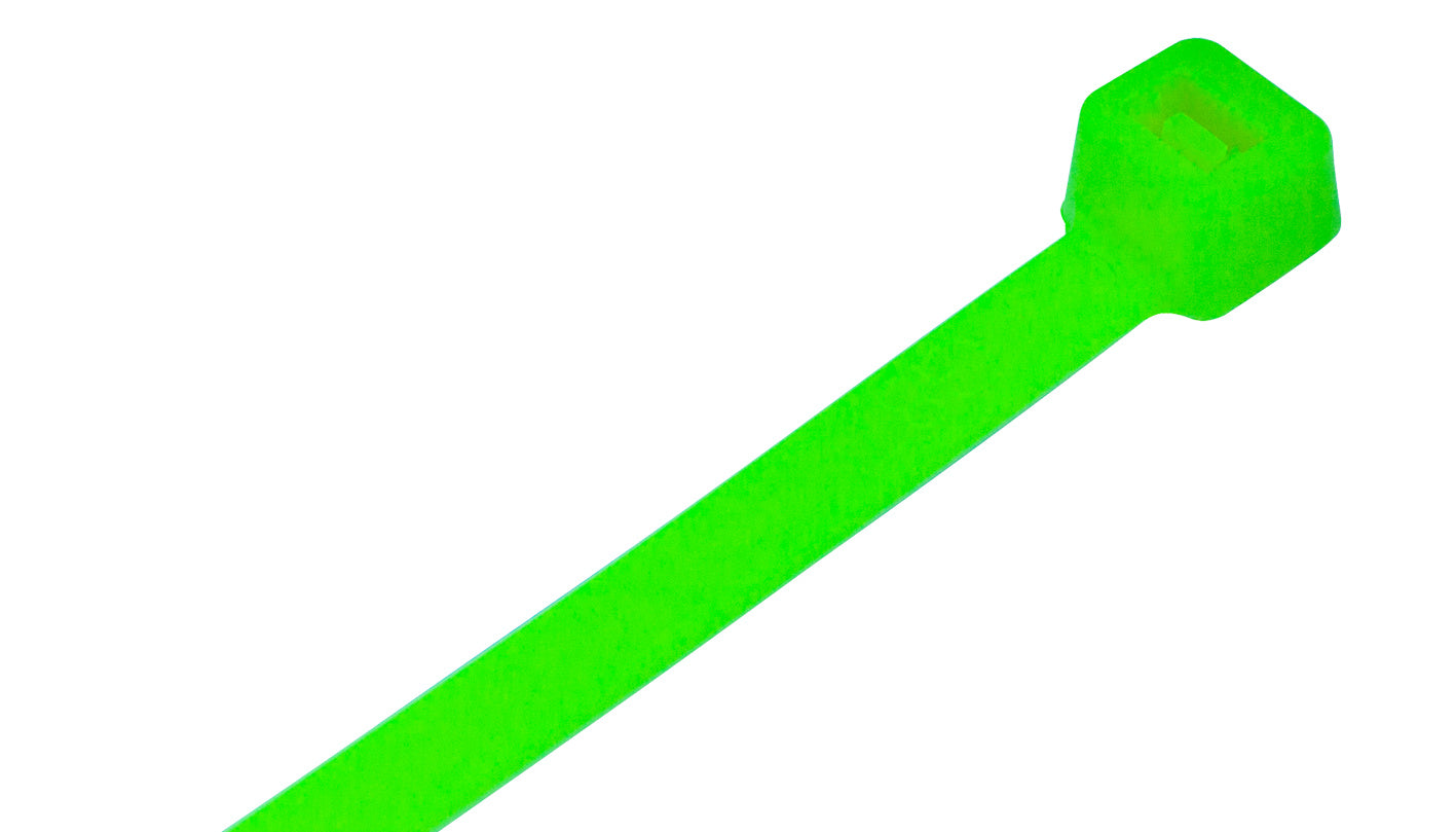 Nylon Cable Ties 7.6mm - Fluorescent
