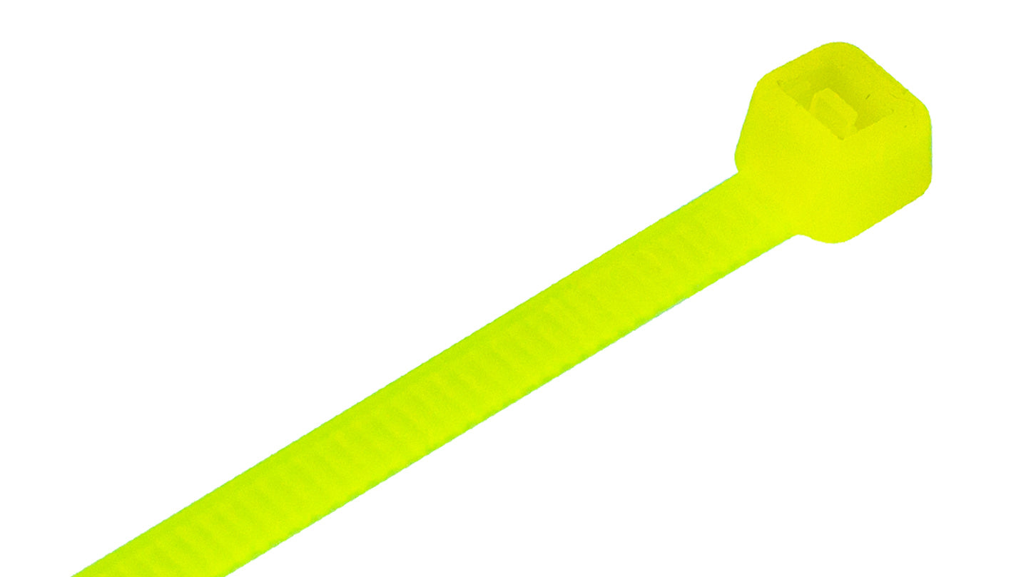 Nylon Cable Ties 7.6mm - Fluorescent