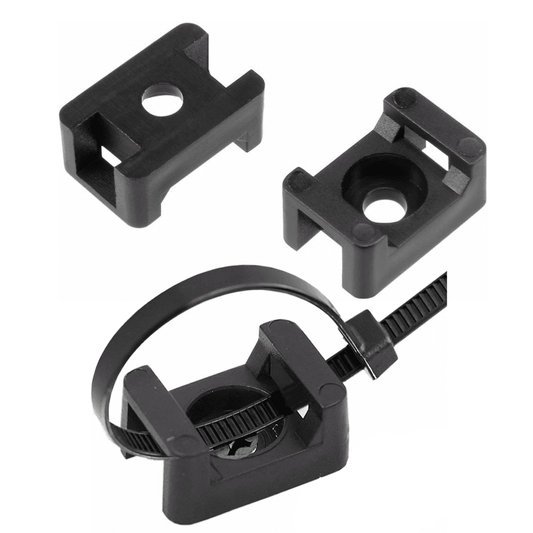 Cable Tie Screw Mounted Bases