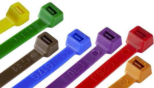 Nylon Cable Ties 9.0mm - Coloured