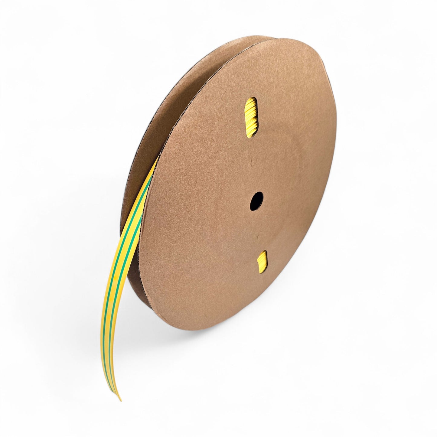 Heat Shrink Tubing Shrink Ratio 2:1 (Bulk Reels) - Green / Yellow