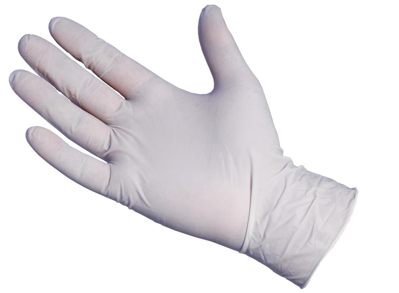 Lightly Powdered Latex Gloves