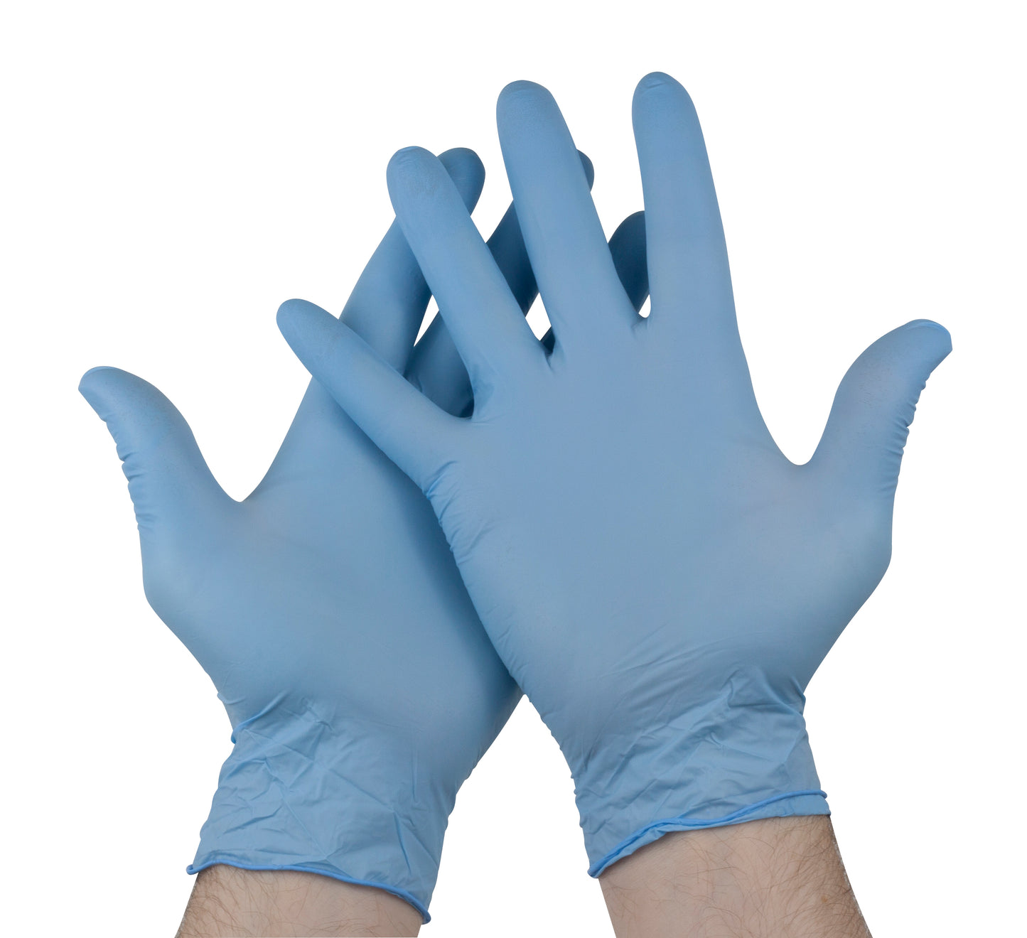 Powder Free Blue Nitrile Gloves